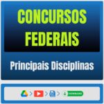 Concursos Federais - Pacote Principais Disciplinas - Pacote - Rateio de Curso | Rateio Concursos | Melhor Site de Ratei
