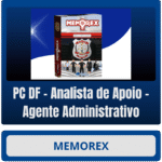 Memorex - PC DF (Analista de Apoio - Agente Administrativo) - Rateio de Curso | Rateio Concursos | Melhor Site de Ratei