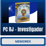 Memorex - PC RJ (Investigador) - Rateio de Curso | Rateio Concursos | Melhor Site de Rateio de Cursos