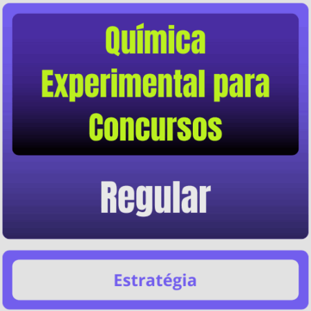 Química Experimental p/ Concursos - Curso Regular (Somente PDF) - Rateio de Curso | Rateio Concursos | Melhor Site de R