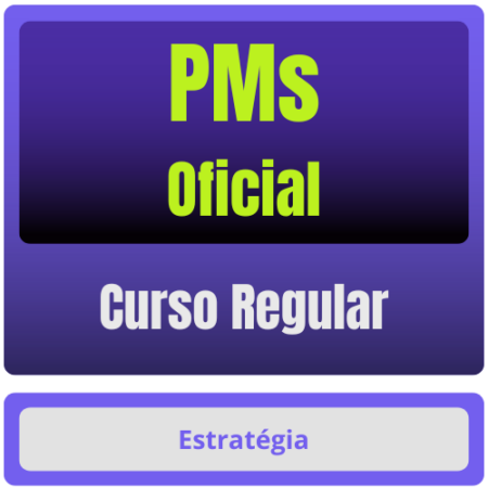 PMs - Curso Regular (Oficial) Pacote - Rateio de Curso | Rateio Concursos | Melhor Site de Rateio de Cursos