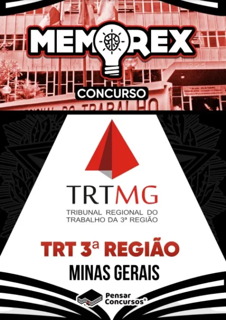 Memorex TRT 3 (MG) - Técnico Judiciário - Área Administrativa - Rateio de Curso | Rateio Concursos | Melhor Site de Rat