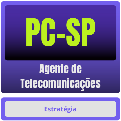 Agente de Telecomunicações PC-SP (Agente de Telecomunicações) Pacote Completo - Rateio de Curso | Rateio Concursos | Melhor Site de Rateio de Curs