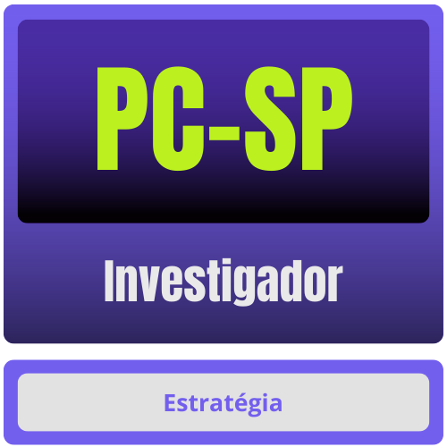 Investigador PC-SP (Investigador) Pacote - Rateio de Curso | Rateio Concursos | Melhor Site de Rateio de Cursos