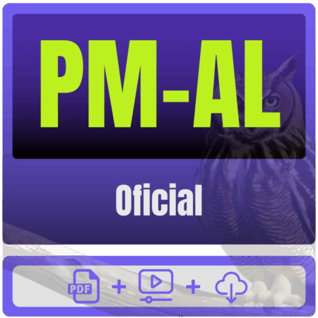 PM-AL (Oficial) Pós-Edital - 2026 - Rateio de Curso | Rateio Concursos | Melhor Site de Rateio de Cursos