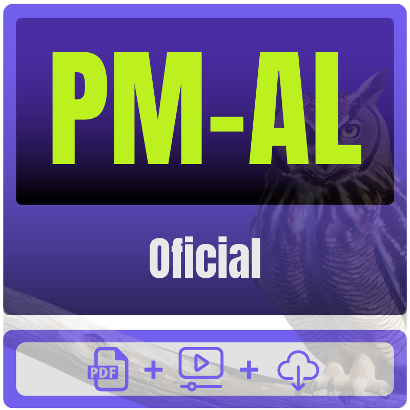 Oficial PM-AL (Oficial) Pós-Edital - 2026 - Rateio de Curso | Rateio Concursos | Melhor Site de Rateio de Cursos