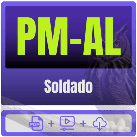 PM-AL (Soldado) Pós-Edital - 2026 - Rateio de Curso | Rateio Concursos | Melhor Site de Rateio de Cursos