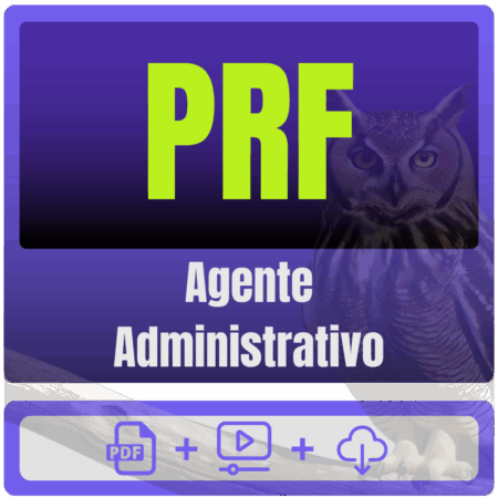 PRF (Agente Administrativo) Pacote Completo - Rateio de Curso | Rateio Concursos | Melhor Site de Rateio de Cursos