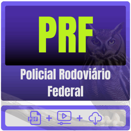 PRF (Policial Rodoviário Federal) Pacote Completo - Rateio de Curso | Rateio Concursos | Melhor Site de Rateio de Curs