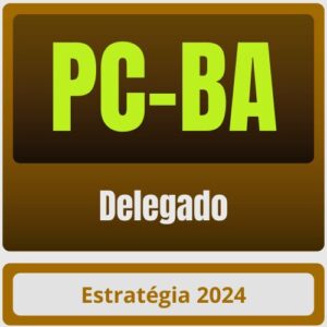 PC-BA (Delegado) Pós-Edital - 2026 - Rateio de Curso | Rateio Concursos | Melhor Site de Rateio de Cursos