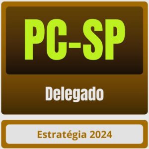 PC-SP (Delegado) Pré Edital - 2025 - Rateio de Curso | Rateio Concursos | Melhor Site de Rateio de Cursos