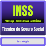 INSS (Técnico do Seguro Social) Pacotaço - Pacote Teórico + Pacote Passo - Rateio de Curso | Rateio Concursos | Melhor