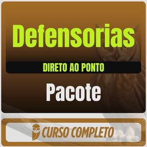Direto ao Ponto - Defensorias - Rateio de Curso | Rateio Concursos | Melhor Site de Rateio de Cursos