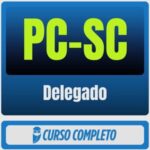 PC-SC (Delegado) Pacote Teórico - 2026 - Rateio de Curso | Rateio Concursos | Melhor Site de Rateio de Cursos