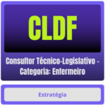 CLDF (Consultor Técnico-Legislativo - Categoria: Enfermeiro) Pacote - Rateio de Curso | Rateio Concursos | Melhor Site