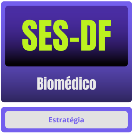 SES-DF (Biomédico) Pacote Completo - Rateio de Curso | Rateio Concursos | Melhor Site de Rateio de Cursos