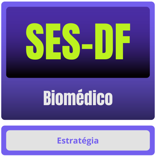 Biomédico SES-DF (Biomédico) Pacote Completo - Rateio de Curso | Rateio Concursos | Melhor Site de Rateio de Cursos