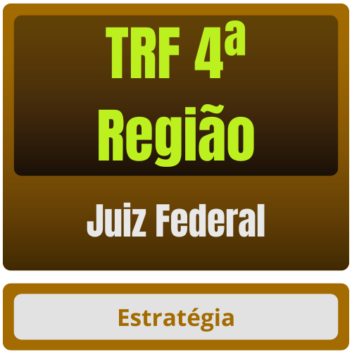 JUIZ Federal TRF 4ª Região (Juiz Federal) Pacote Teórico - 2025 - Rateio de Curso | Rateio Concursos | Melhor Site de Rateio de Curs