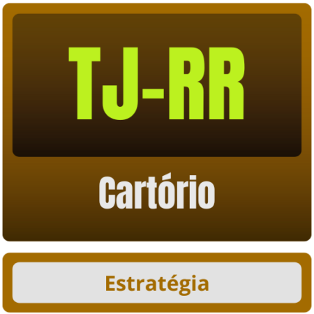 Cartório TJ-RR - Pacote Teórico - Pós-Edital - 2025 - Rateio de Curso | Rateio Concursos | Melhor Site de Rateio de Cur