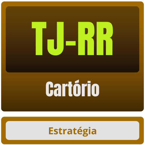 TJ-RR Cartório Cartório TJ-RR - Pacote Teórico - Pós-Edital - 2025 - Rateio de Curso | Rateio Concursos | Melhor Site de Rateio de Cur