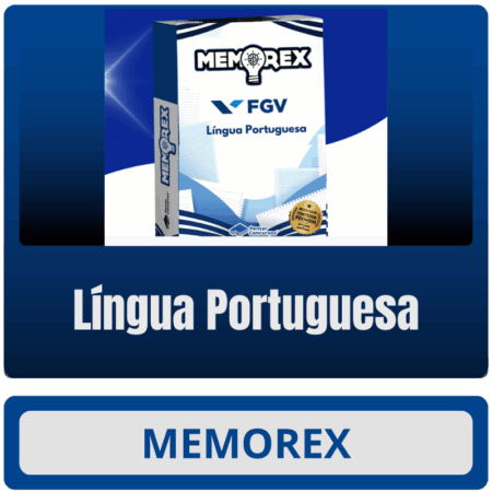 Memorex FGV (Língua Portuguesa) - Somente PDF - Rateio de Curso | Rateio Concursos | Melhor Site de Rateio de Cursos