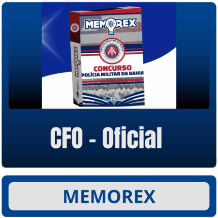 Memorex PM BA (CFO - Oficial) - Somente PDF - Rateio de Curso | Rateio Concursos | Melhor Site de Rateio de Cursos