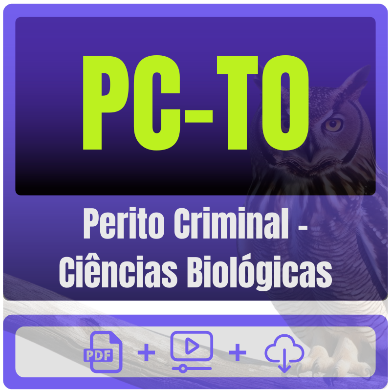 Perito Criminal - Ciências Biológicas PC-TO (Perito Criminal - Ciências Biológicas) Pacote Completo - Rateio de Curso | Rateio Concursos | Melhor Site de Rat