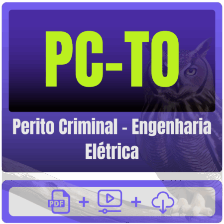 PC-TO (Perito Criminal - Engenharia Elétrica) Pacote de Conhecimentos Básicos - Rateio de Curso | Rateio Concursos | Me