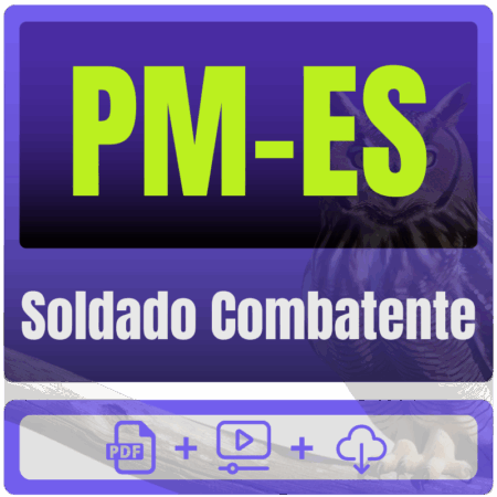PM-ES (Soldado Combatente) Pós-Edital - 2026 - Rateio de Curso | Rateio Concursos | Melhor Site de Rateio de Cursos