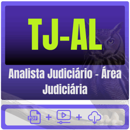 TJ-AL (Analista Judiciário - Área Judiciária) Pacote - Rateio de Curso | Rateio Concursos | Melhor Site de Rateio de Cu