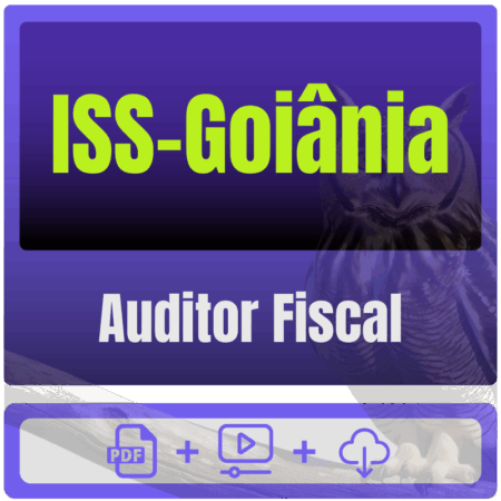 ISS-Goiânia (Auditor Fiscal) Pacote - Rateio de Curso | Rateio Concursos | Melhor Site de Rateio de Cursos