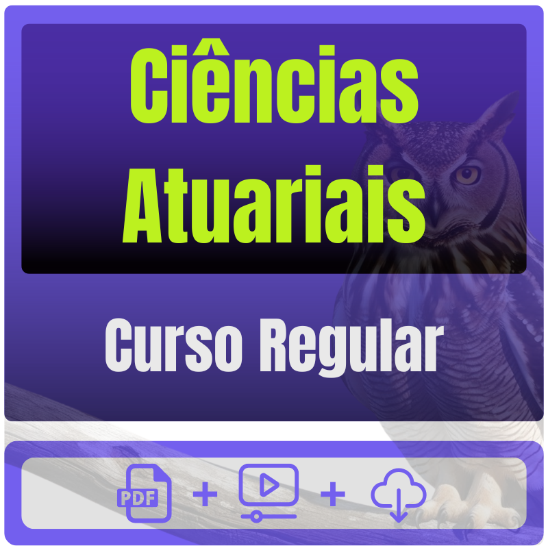 Ciências Atuariais Ciências Atuariais - Curso Regular - Rateio de Curso | Rateio Concursos | Melhor Site de Rateio de Cursos