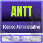 ANTT (Técnico Administrativo) Pacote - Rateio de Curso | Rateio Concursos | Melhor Site de Rateio de Cursos