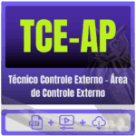 TCE-AP (Técnico Controle Externo - Área de Controle Externo) Pacote - Rateio de Curso | Rateio Concursos | Melhor Site