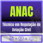 ANAC (Técnico em Regulação de Aviação Civil) Pacote - Rateio de Curso | Rateio Concursos | Melhor Site de Rateio de Cur
