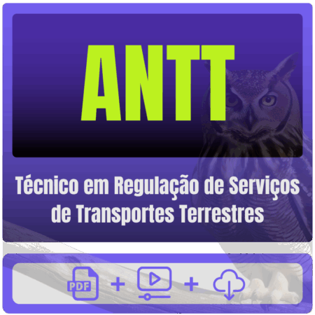ANTT (Técnico em Regulação de Serviços de Transportes Terrestres) Pacote Conhecimentos Básicos - Rateio de Curso | Rate