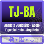 TJ-BA (Analista Judiciário - Apoio Especializado - Arquiteto) Pacote - Rateio de Curso | Rateio Concursos | Melhor Site