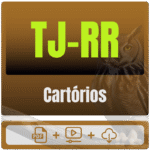 Cartórios do TJ-RR - Pacote Teórico - 2025 (Pós-Edital) - Rateio de Curso | Rateio Concursos | Melhor Site de Rateio de