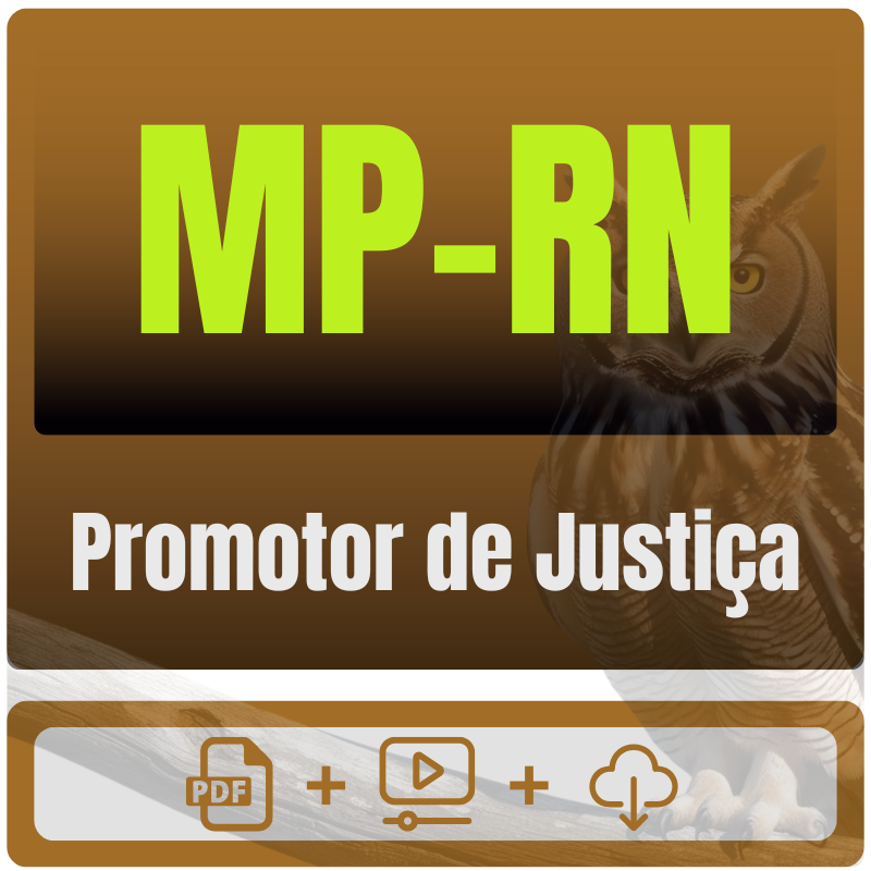 Promotor de Justiça MP RN MP-RN (Promotor de Justiça) Pacote Teórico - 2025 - Rateio de Curso | Rateio Concursos | Melhor Site de Rateio de Cur