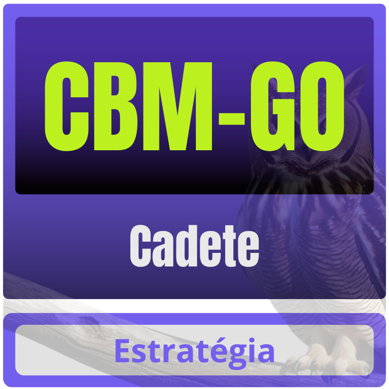 Cadete CBM-GO (Cadete) Pacote Completo - Rateio de Curso | Rateio Concursos | Melhor Site de Rateio de Cursos