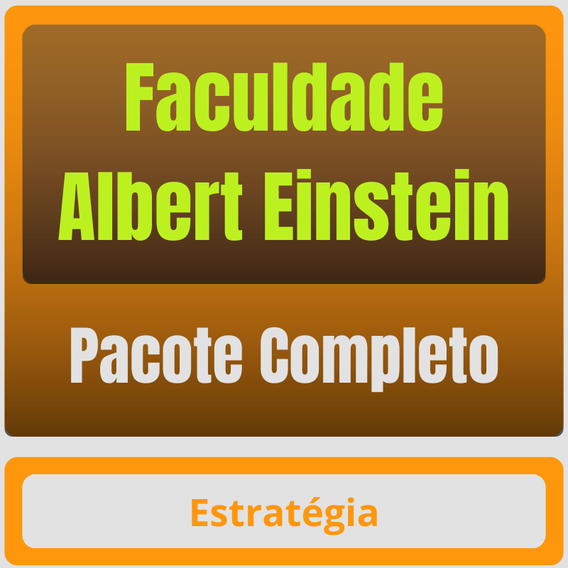 Faculdade Albert Einstein Faculdade Albert Einstein - Pacote Completo - Rateio de Curso | Rateio Concursos | Melhor Site de Rateio de Cursos