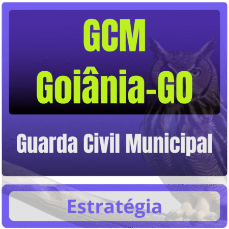 Prefeitura de Goiânia - GCM Goiânia (Guarda Civil Municipal) Pacote - Rateio de Curso | Rateio Concursos | Melhor Site
