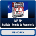 Memorex - MP SP (Analista - Agente de Promotoria) - Rateio de Curso | Rateio Concursos | Melhor Site de Rateio de Cursos