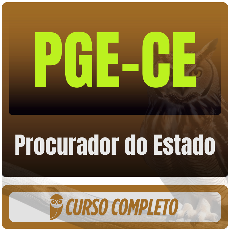 Procurador do Estado PGE-CE (Procurador do Estado) Pacote Teórico - 2025 - Rateio de Curso | Rateio Concursos | Melhor Site de Rateio de Cur