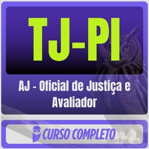 TJ-PI (Analista Judiciário - Oficial de Justiça e Avaliador) Pacote - Rateio de Curso | Rateio Concursos | Melhor Site