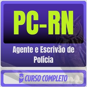 Agente e Escrivão de Polícia PC-RN (Agente e Escrivão de Polícia) Pacote Completo 2025 - Rateio de Curso | Rateio Concursos | Melhor Site de Rateio