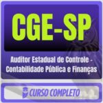 CGE-SP (Auditor Estadual de Controle - Contabilidade Pública e Finanças) Pós-Edital - 2025 - Rateio de Curso | Rateio C