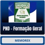 Memorex - PND - Formação Geral (Todas as Áreas de Conhecimento)​ - Rateio de Curso | Rateio Concursos | Melhor Site de