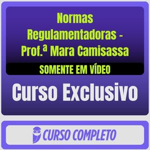Curso Completo de Normas Regulamentadoras - Prof.ª Mara Camisassa (Somente em Vídeo) - Rateio de Curso | Rateio Concurs