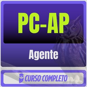 PC-AP (Agente) Pacote Completo 2025 - Rateio de Curso | Rateio Concursos | Melhor Site de Rateio de Cursos